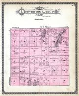 Township 144 N., Range 74 W., Northwest Township, Woodhouse Lake, Kidder County 1912